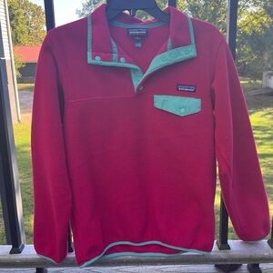 Patagonia Synchilla Jacket - Pink and Green